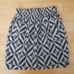 Club Monaco Cotton/Silk Skirt XS